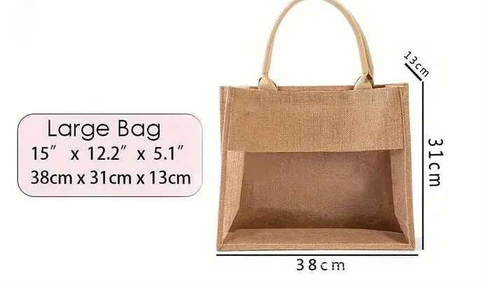 Bridal Party Bouquet Personalized Gifts l Bridesmaid Canvas Tote Bag l BAG-010