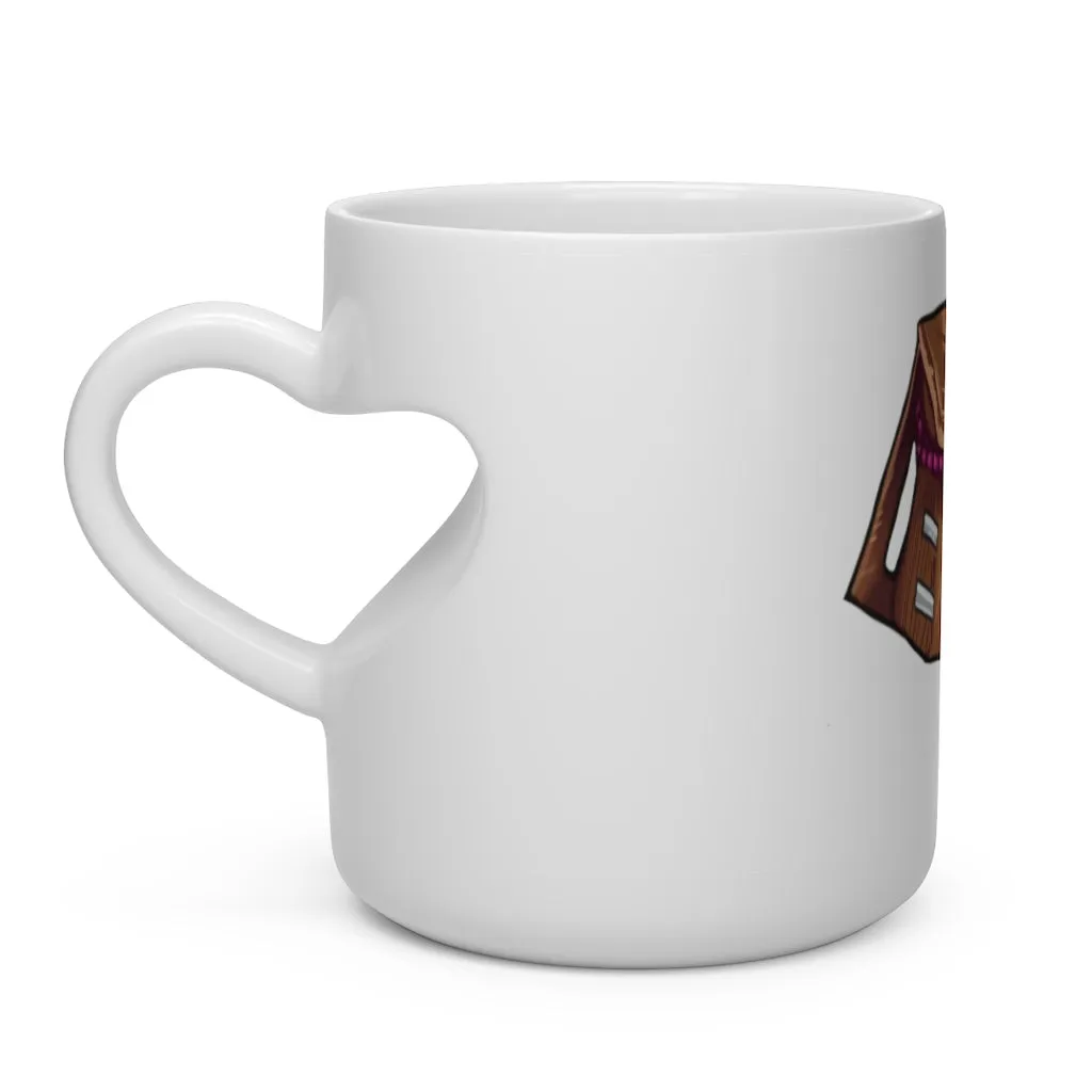 Brown Bag Heart Shape Mug