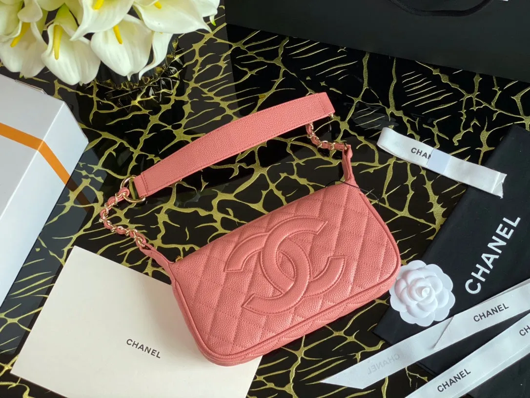 CHL Classic Shoudlerbag PiNike For Women 9.8 in / 25 cm