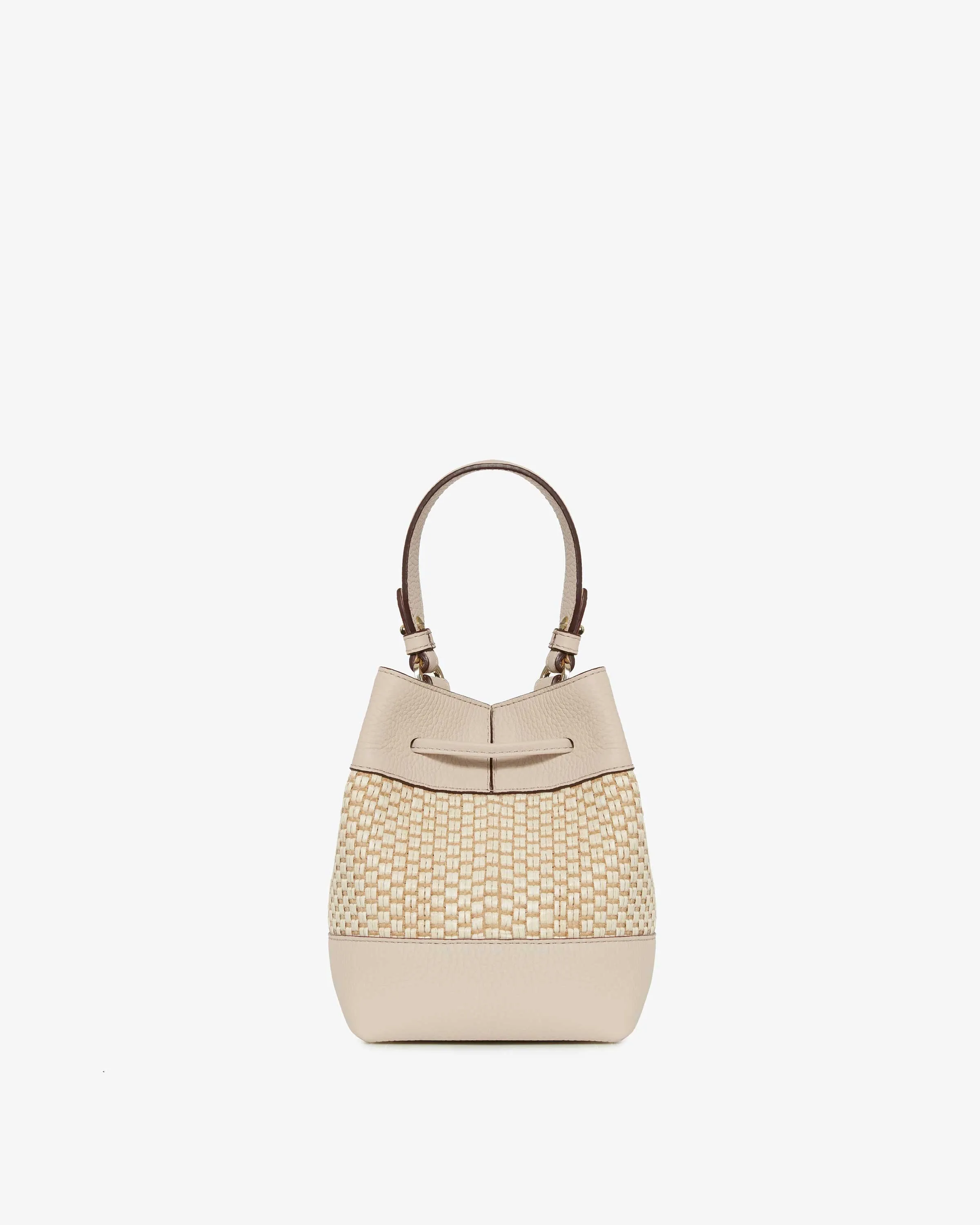 Osette - Cotton Raffia/Leather Oat